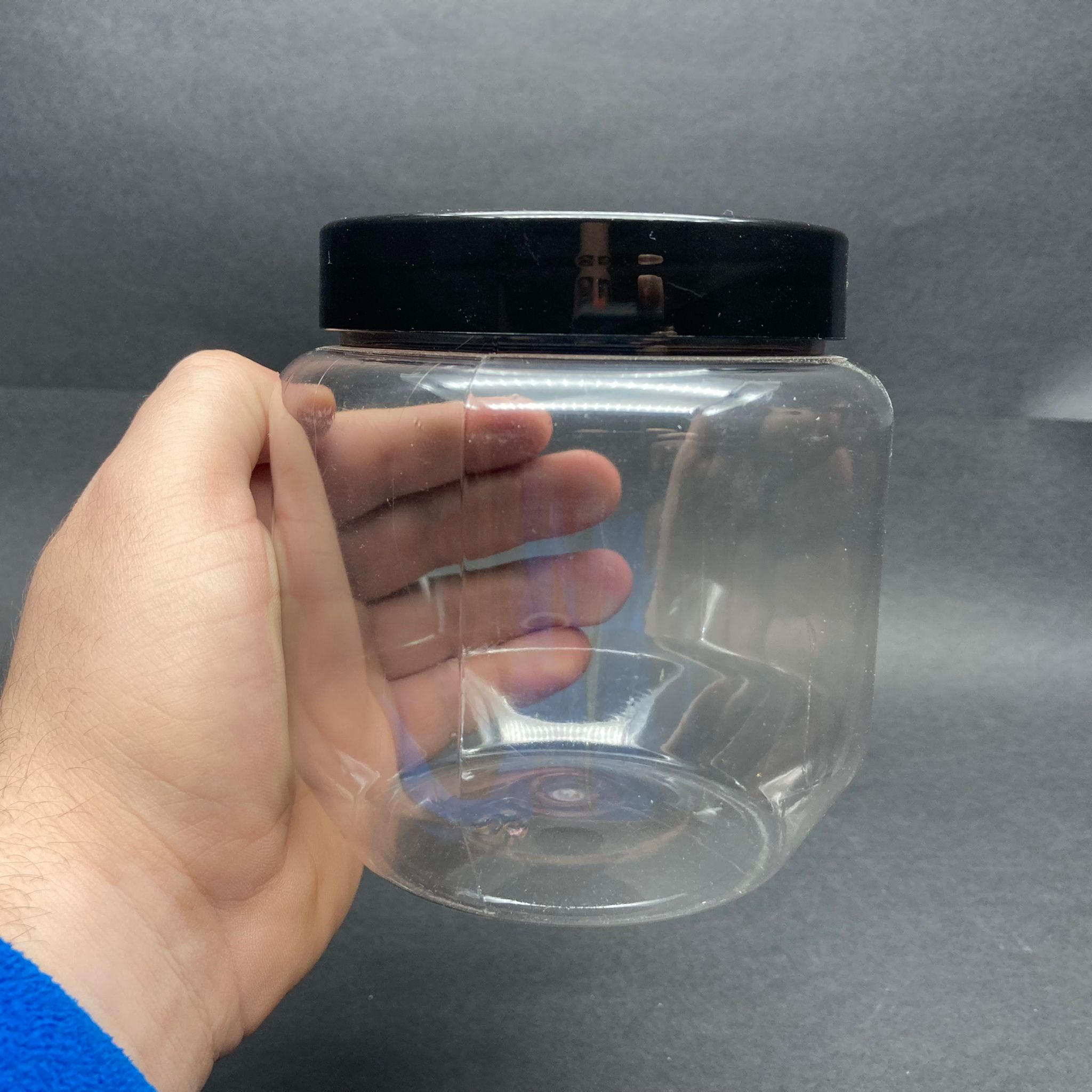 750ccpetkavanozsiyahplastikkapakli750mlplastikkavanozud4831